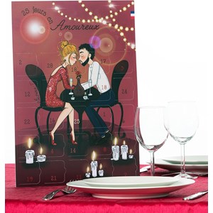 Calendrier couple 25 défis romantiques