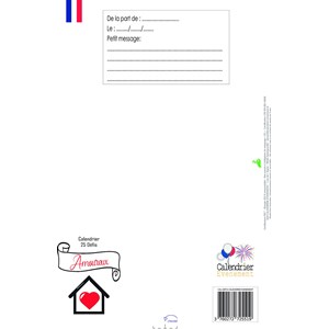 Calendrier couple 25 défis romantiques