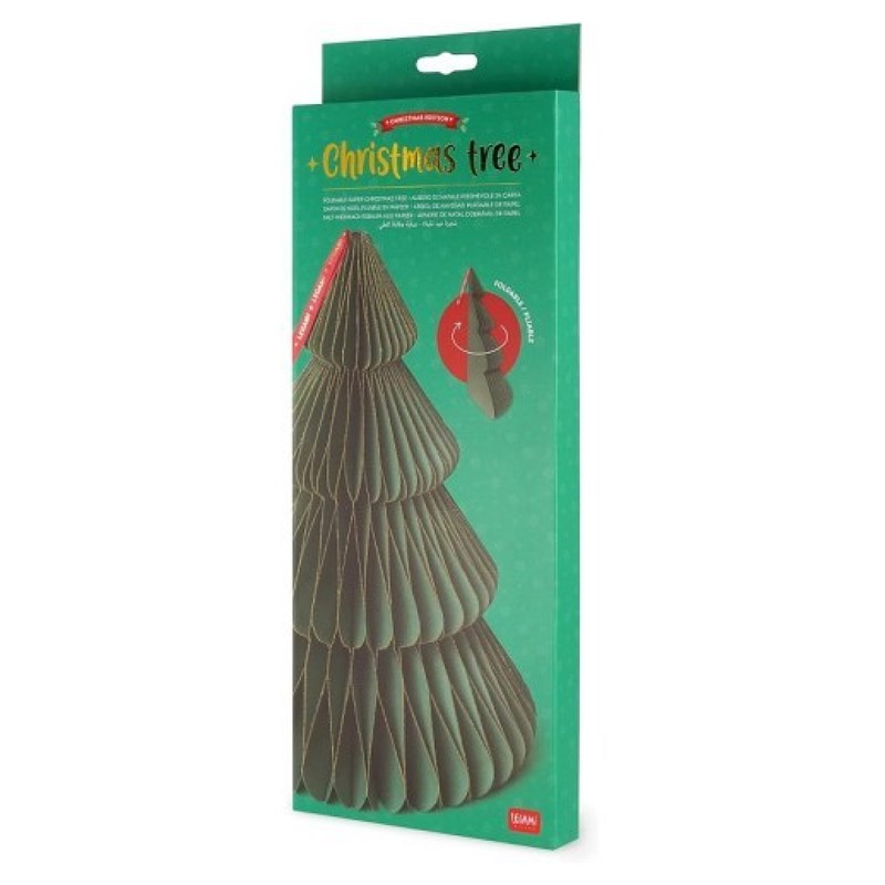Sapin de noel pliable en papier