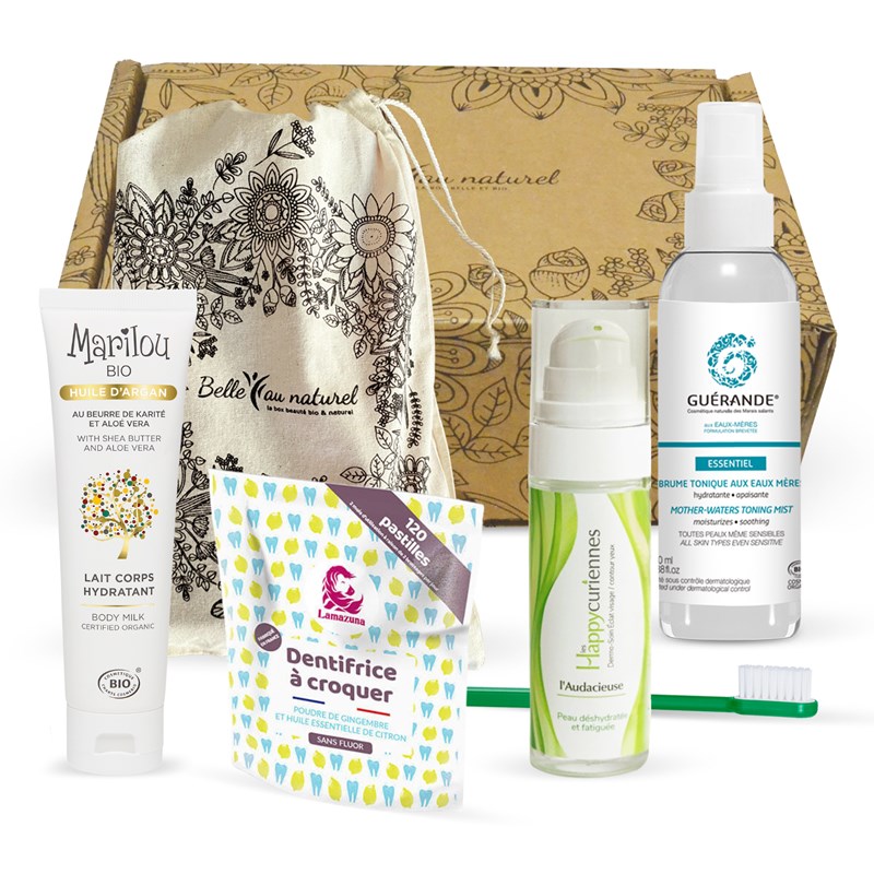 Coffret cadeau rituel matin beauté bio