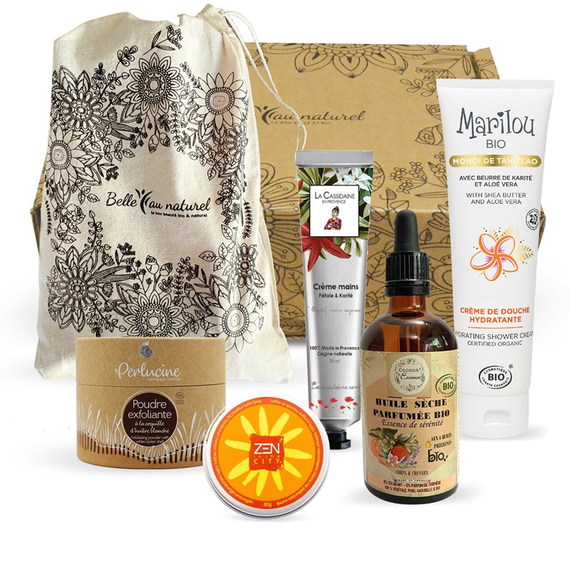 Coffret rituel beauté du corps bio