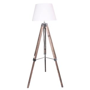 Lampadaire home esprit bois