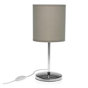 Lampe de chevet versa gris clair