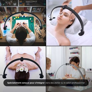 Lampe à poser elix - noir