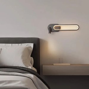Applique murale glita - noir