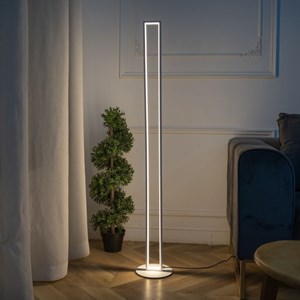 Lampadaire silta - blanc dimmable