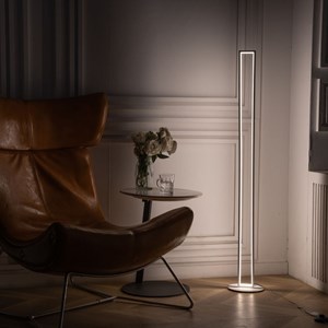 Lampadaire silta - blanc dimmable