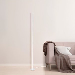 Lampadaire halo led  blanc