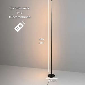 Lampadaire led - inoleds -  halo blanc