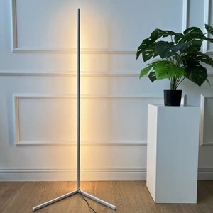 Lampadaire warm light - blanc dimmable