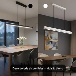 Suspension jade led - blanc - dimmable