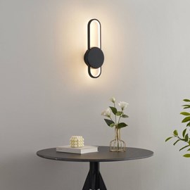 Applique murale loki - noir