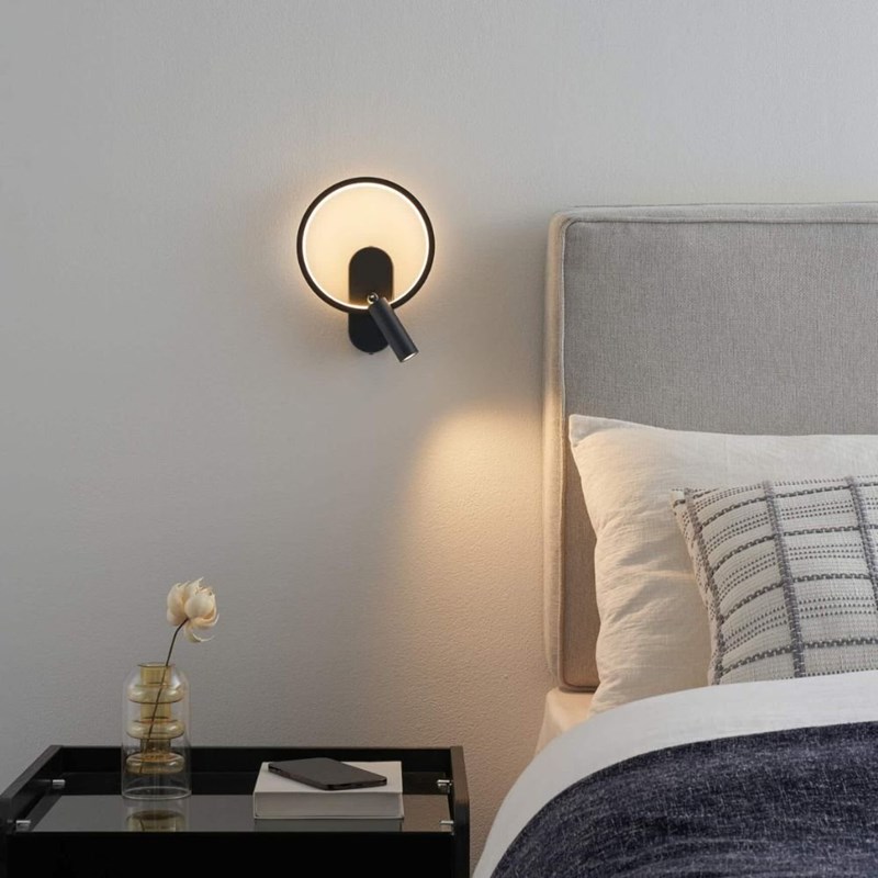 Applique murale falla - noir