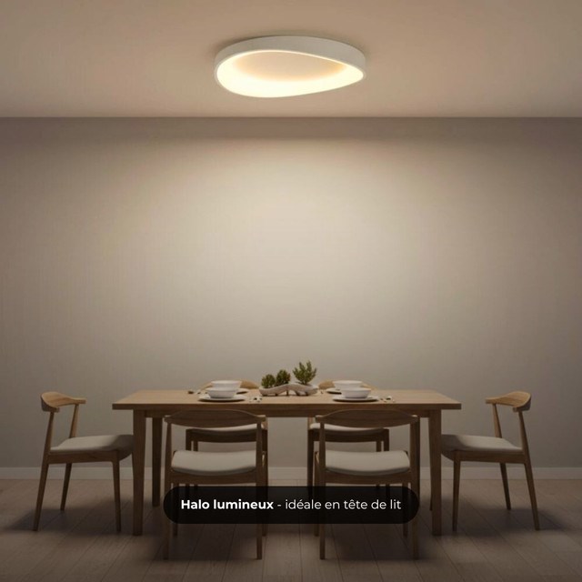 Plafonnier far led - blanc