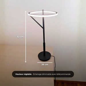 Lampe de table lumik led