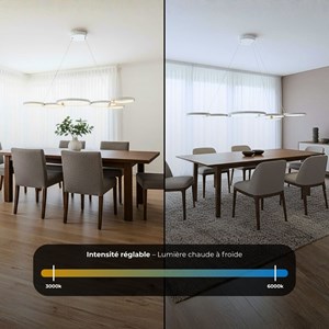 Suspension heim led - blanc