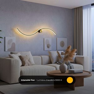 Applique murale vana led - m