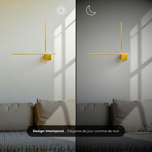 Applique murale takia led - m