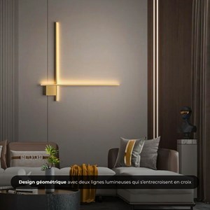 Applique murale takia led - l