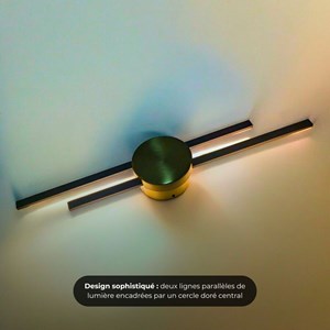 Applique murale elda led - s