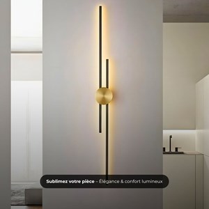 Applique murale elda led - l