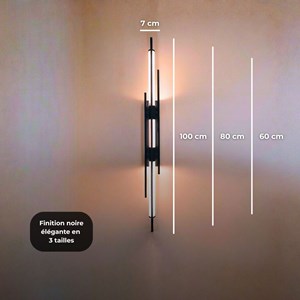 Applique murale orys led - m