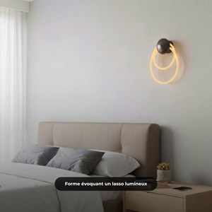 Applique murale elika led