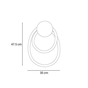 Applique murale elika