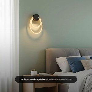 Applique murale elika led