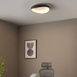 Plafonnier far - noir