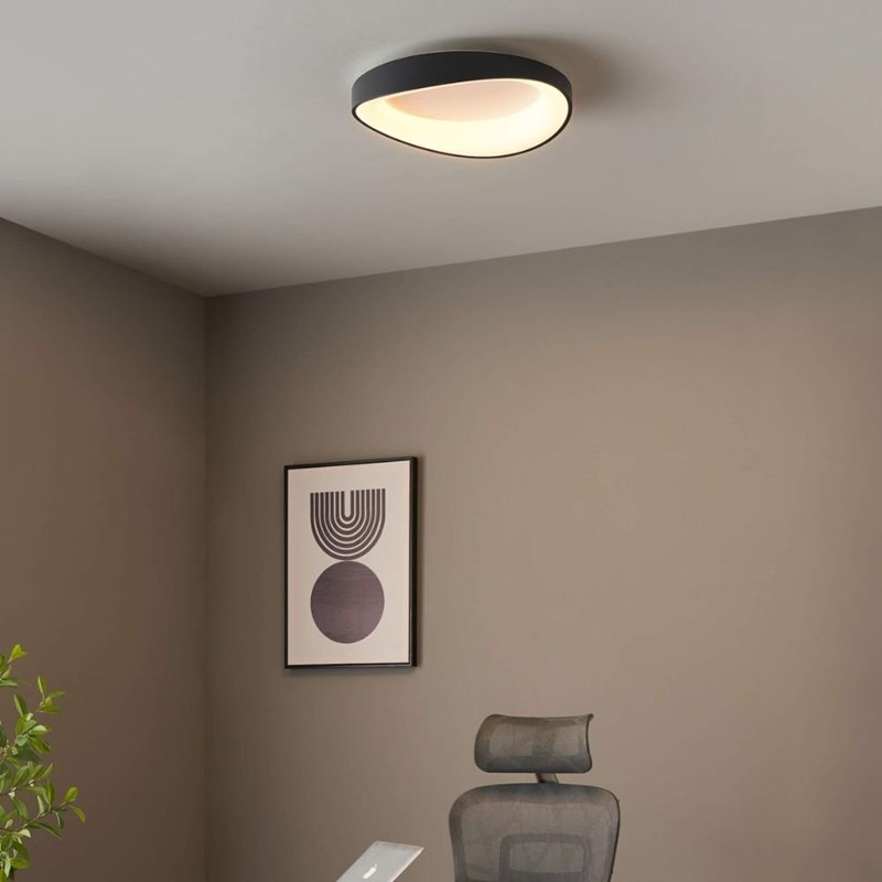 Plafonnier far - noir