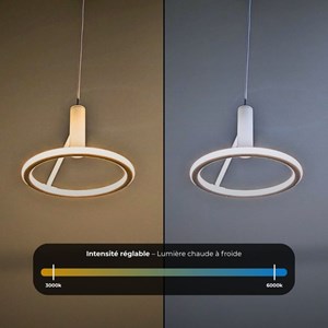 Suspension brisa led - blanc