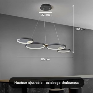 Suspension hava led - blanc