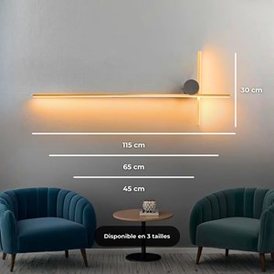 Applique murale prism led - m