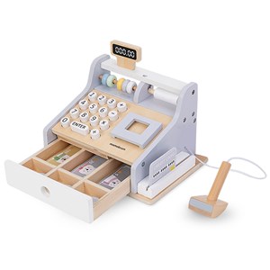 Caisse enregistreuse bois, enfant +3ans