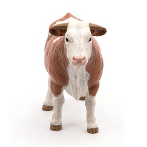 Figurine taureau simmental