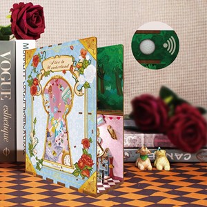 Book nook  alice aux pays des merveilles