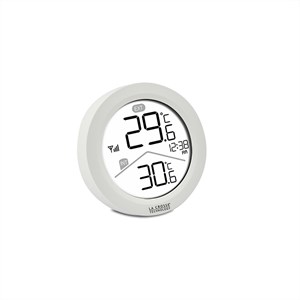 Station de température min max blanche