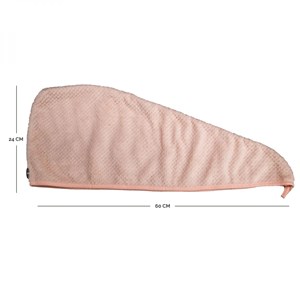 Lot de 3 serviettes microfibres turban 