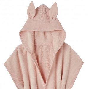 Peignoir bébé enfant capuche bambou