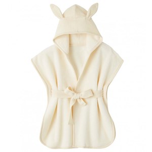Peignoir bébé enfant capuche bambou
