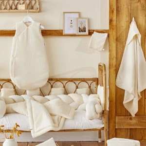 Peignoir bébé enfant capuche bambou