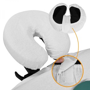 2 housses pour têtière - massage