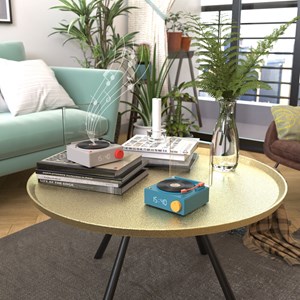 Enceinte & réveil vs-80 - gris