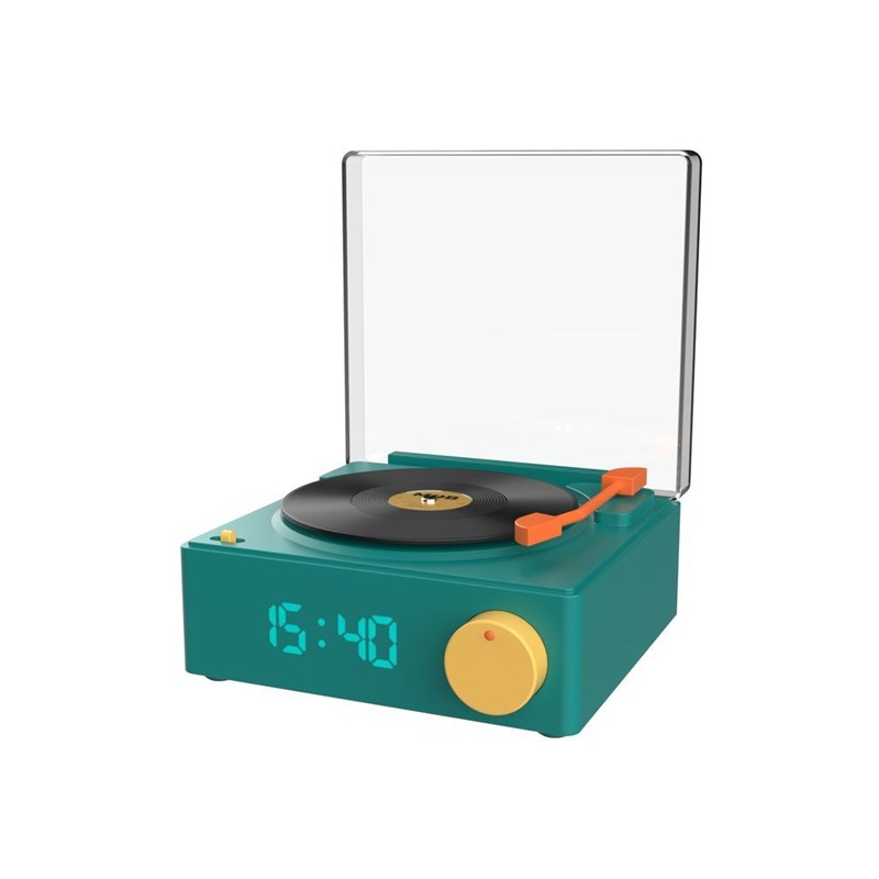 Mob - enceinte bluetooth vs-80 rétro avec réveil