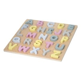 Puzzle alphabet hanna en bois