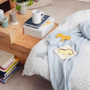 Puzzle animal lion en bois Jaune