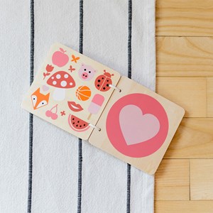 Livre d'éveil en bois Bois