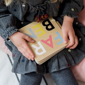 Livre d'éveil en bois Bois