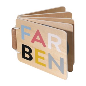 Livre d'éveil en bois Bois